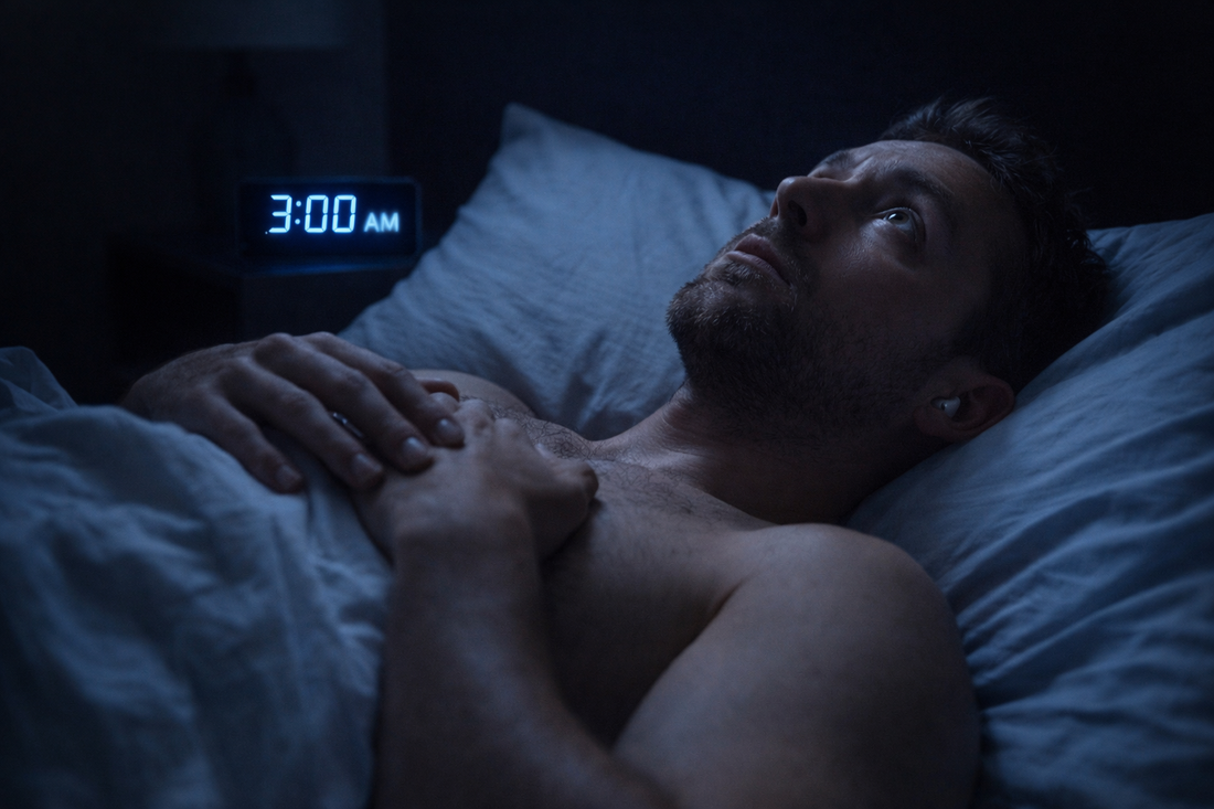 Por Qué Te Despiertas a las 3 A.M. — Y Por Qué Probablemente No Son Tus Suprarrenales